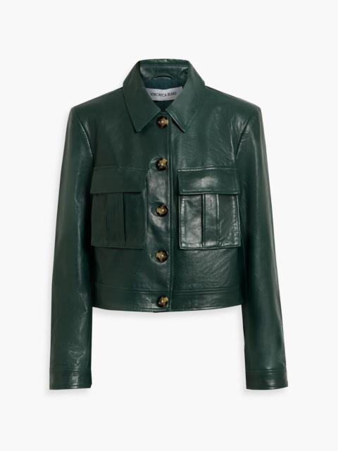 VERONICA BEARD Monte leather jacket