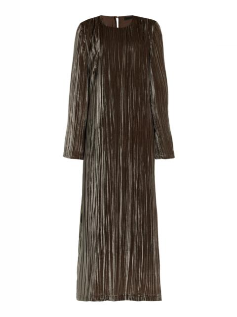 Jenni Kayne Exclusive Stella Velvet Dress metallic
