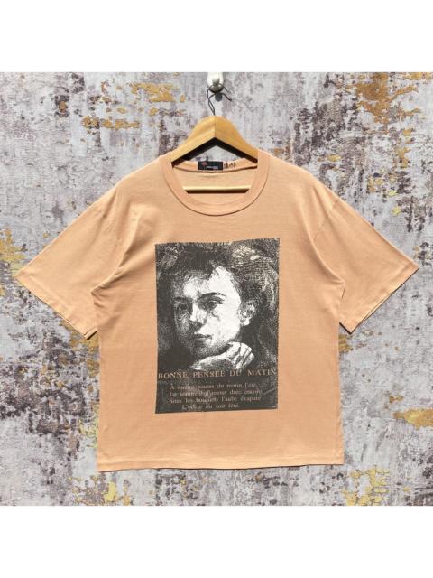 KENZO Rare! Vintage Kenzo Bonne Pensee Du Matin Wording Art Shirt