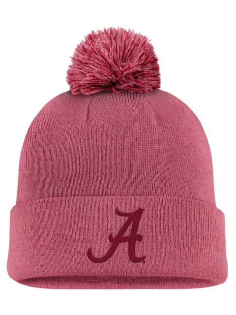 Nike Nike Adult Alabama Crimson Tide Archaeo Pink Peak Campus Sideline Knit Beanie