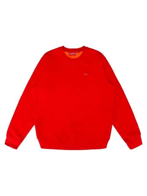 Supreme Supreme Contrast Crewneck Red