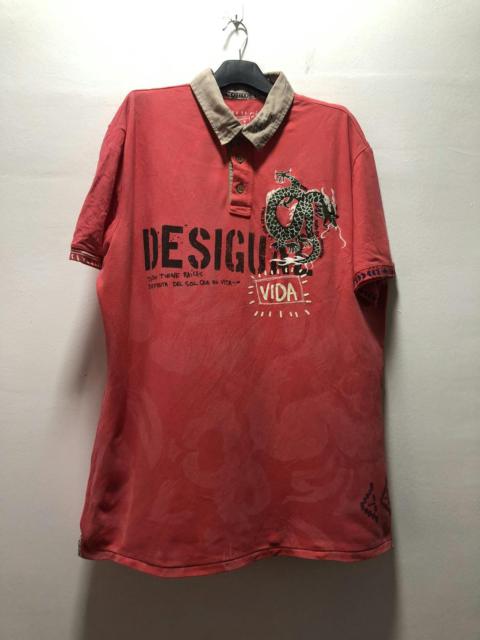 Other Designers DESIGUAL Polo Shirt Dragon 3XL