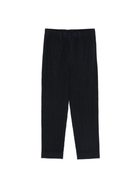 ISSEY MIYAKE plissé elasticated trousers