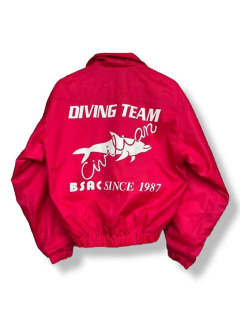 Other Designers Helly Hansen × Vintage - Vintage Helly Hansen Sealife Bomber Style Waterproof Jacket