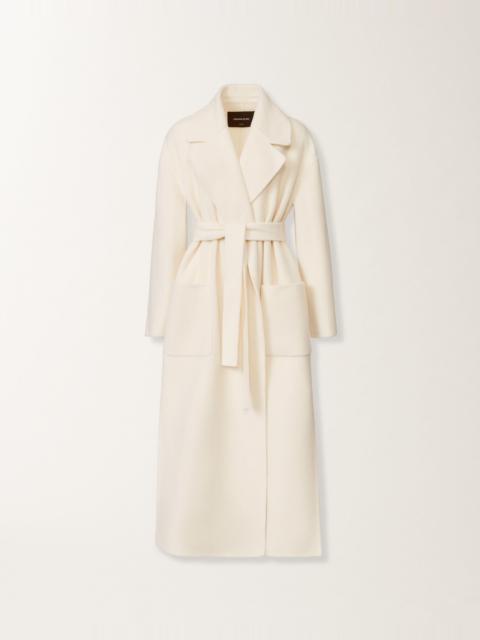 FABIANA FILIPPI Double-faced soft wool and cashmere coat