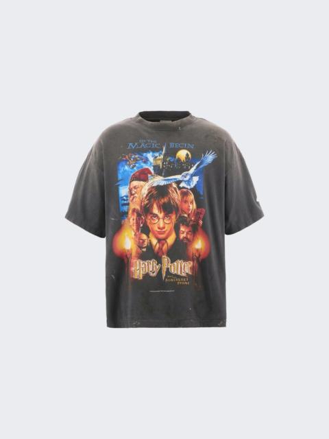 SAINT M×××××× X Harry Potter And The Sorcerer's Stone T-shirt Black