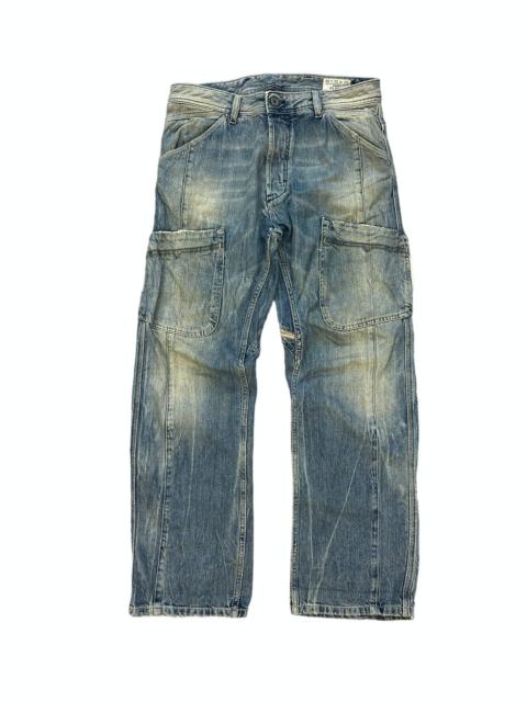 Diesel DIESEL FLAGIX CARPENTER CARGO DENIM PANT #7919-190