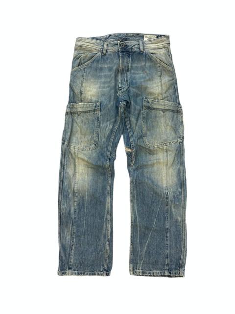 DIESEL FLAGIX CARPENTER CARGO DENIM PANT #7919-190