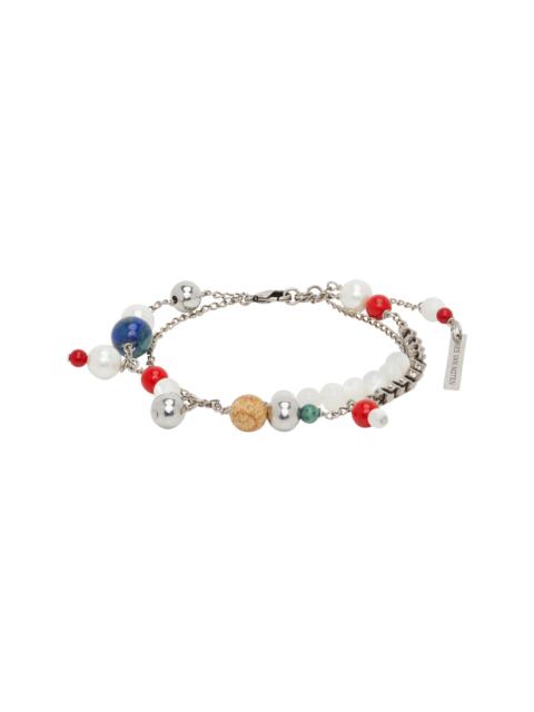 Dries Van Noten Double Chain Charm Bracelet