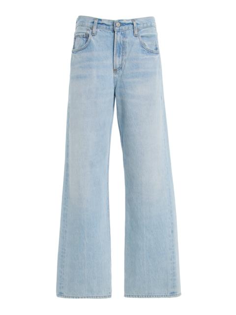 Citizens of Humanity Lindz Easy Straight-Leg Jeans light wash