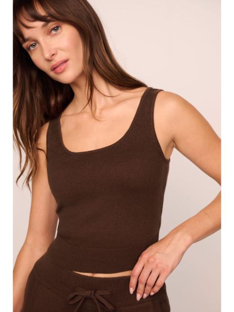 eberjey Recycled Sweater Cropped Tank