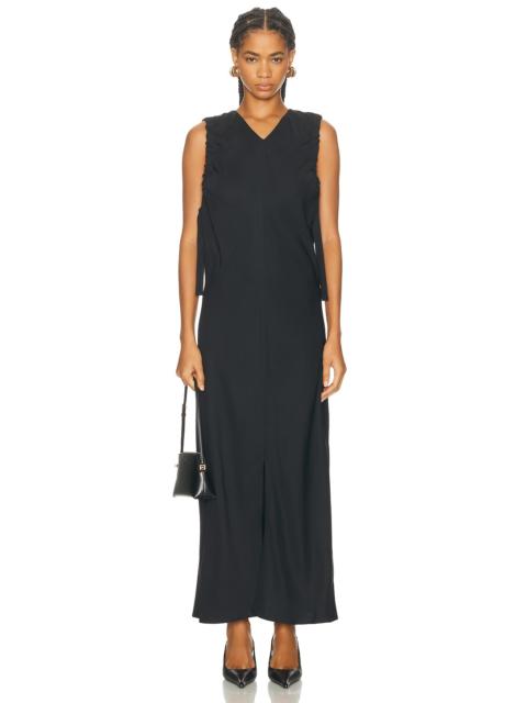 Helmut Lang Ruched Dress