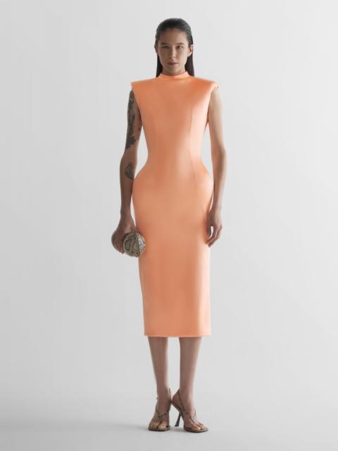 MUGLER Sculptural hourglass dress