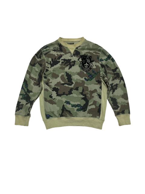 Stüssy Stussy Sweatshirt Camouflage Design World Wide Design