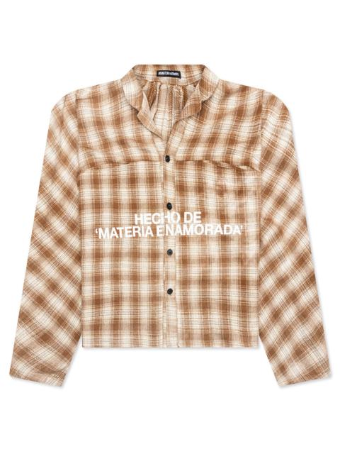 RRR123 MATERIA NAZARENE SHIRT - TAN