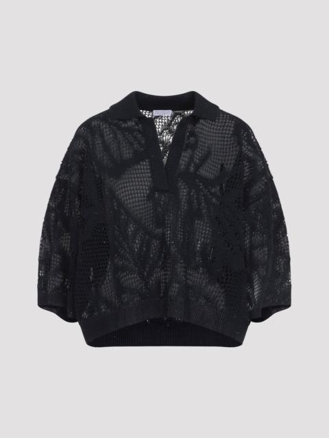 Brunello Cucinelli Brunello Cucinelli Dazzling Water Lillies Polo