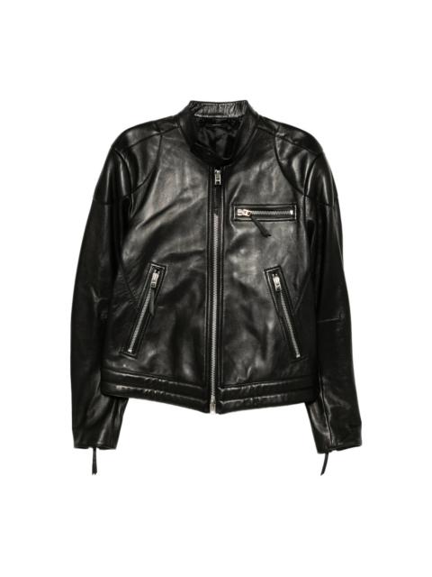 TOM FORD Tom Ford Black Jackets - Biker Jackets Men
