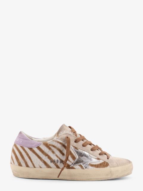 Golden Goose Golden Goose Deluxe Brand Super-Star Classic With List Low-Top Printed Pony Skin Sneakers