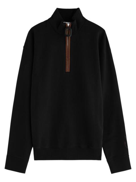 JW Anderson Half-zip Cotton Sweatshirt