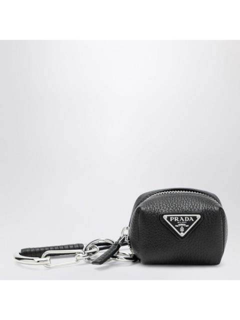 Prada Prada Black Leather Bag Charm Men