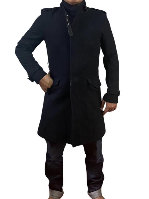 Other Designers Avant Garde - Tornado Mart wool long coat zipper button up jacket
