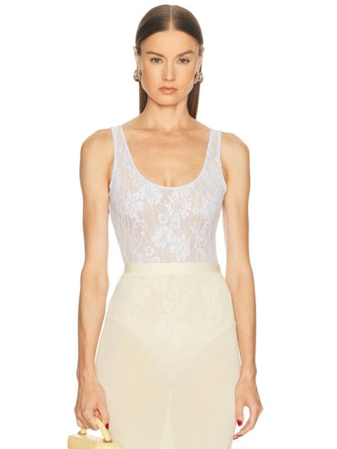 Zimmermann Lace Scoop Bodysuit