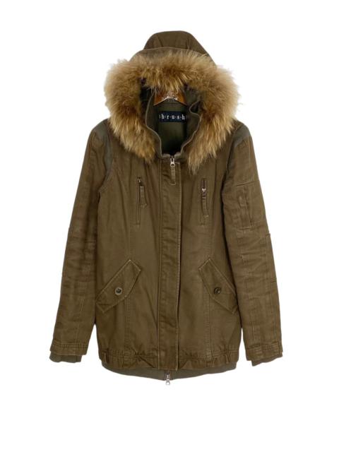 Other Designers Japanese Brand - Rare‼️ Brush Faux Fur Parka