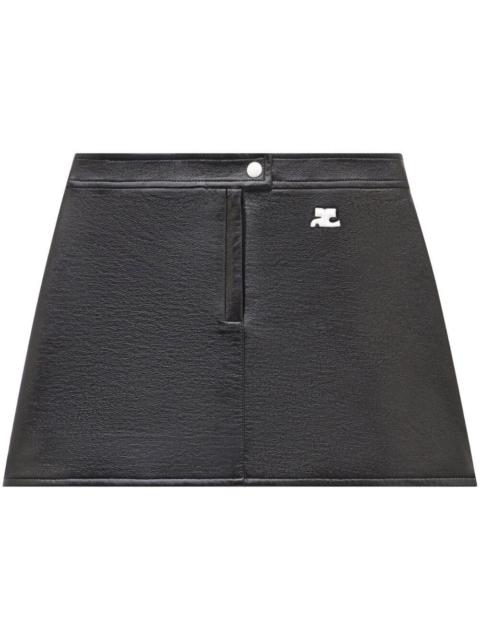 courrèges Courreges Women Minigonna Reedition Vinyl