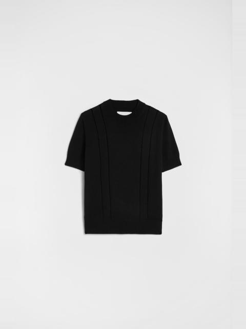Jil Sander Cotton Pointelle T-Shirt