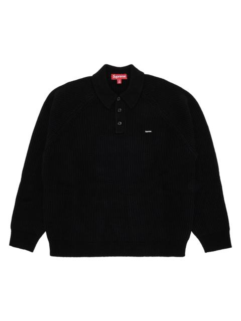 Supreme Supreme Small Box Polo Sweater 'Black'