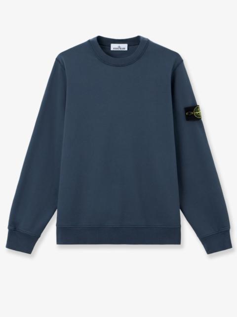 Stone Island Stone Island Cotton Sweatshirt Blue Men
