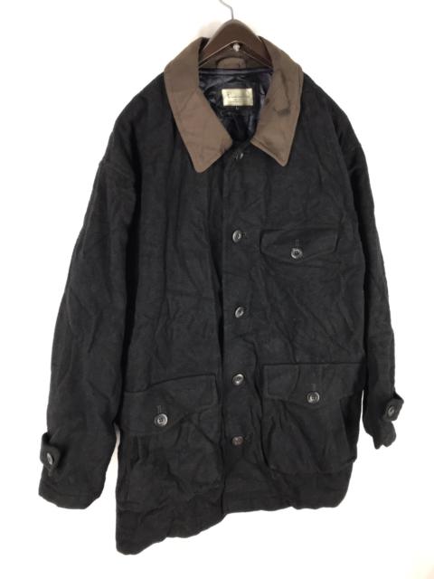 Other Designers Japanese Brand - RIVERSON WOOL HEAVY OVERCOAT JACKET