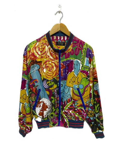 Other Designers Japanese Brand - Rare🔥Yoshiyuki Konishi Designer Colourfull Art Zipper Jacket