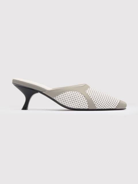 ST. AGNI Perforated Heel - Off White