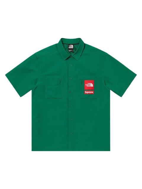 Supreme Supreme x The North Face Trekking Short-Sleeve Shirt 'Dark Green'