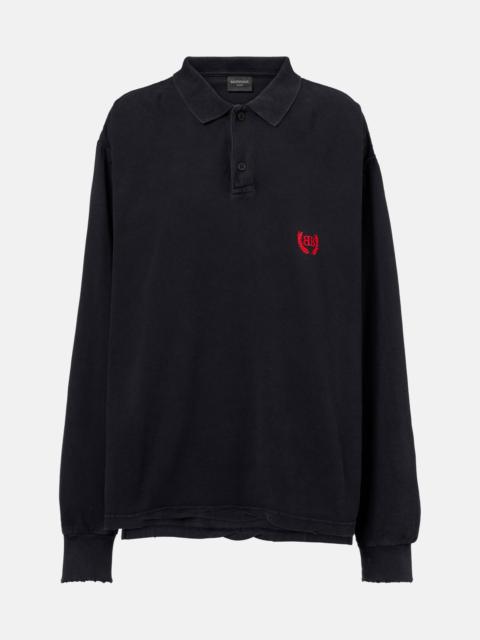 BALENCIAGA Laurel Classic cotton piqué polo shirt