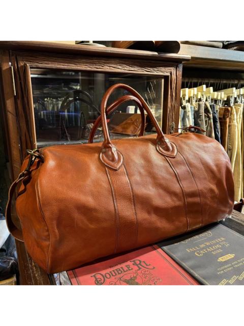 RRL by Ralph Lauren Ralph Lauren Double RL Leather Boston Bag