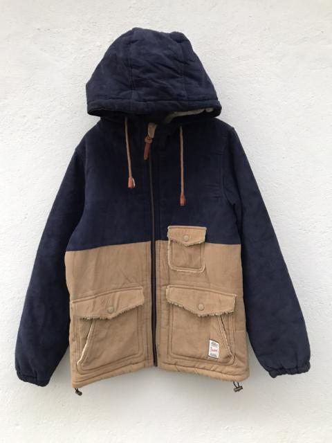 Other Designers Japanese Brand - Magic Number The Standard Two Tone Corduroy Hooded Jackets