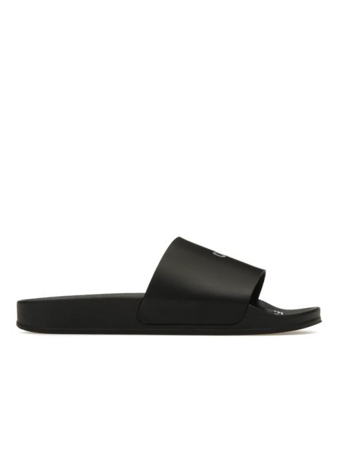 Off-White OFF-WHITE Pool Slides Black White (Women's) (SS22)