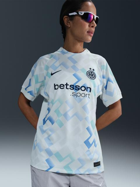 Nike Inter Milan 2025/26 Stadium Away Women's Nike Dri-FIT Soccer Replica Jersey