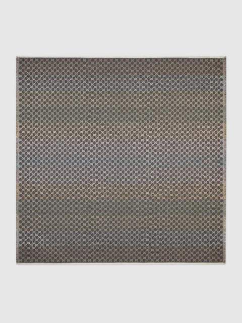 GUCCI GG jacquard shawl