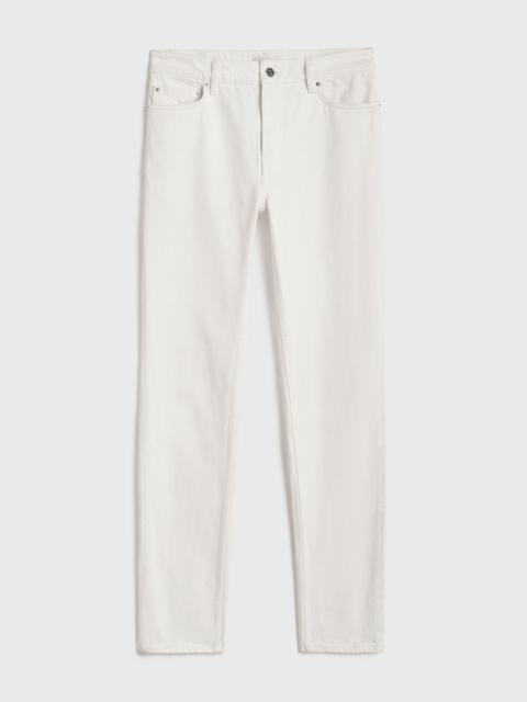 TOTEME Low taper denim white