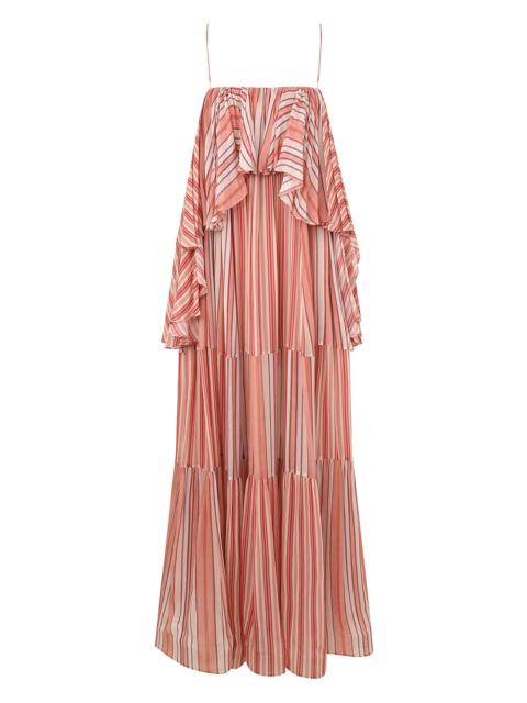 Zimmermann REBELLION BOHEMIAN SLIP DRESS