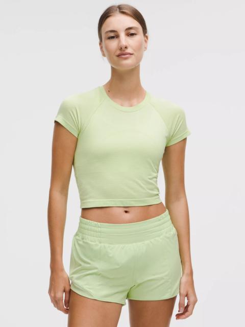 lululemon Swiftly Tech Cropped Short-Sleeve Shirt 2.0