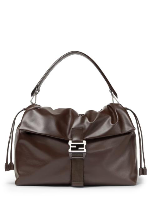 FENDI BORSA FLUX MESSANGER IN PELLE