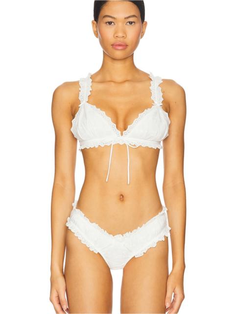 For Love & Lemons Edie Eyelet Bralette