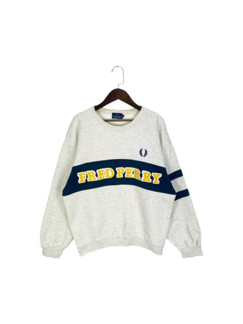 Fred Perry Vintage Freed Perry Big Logo Made In Japan