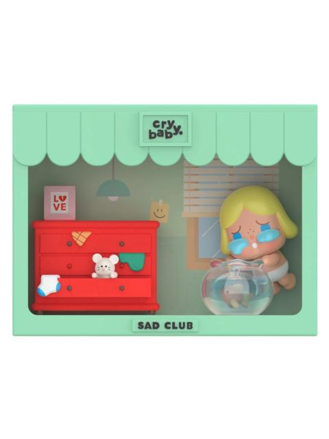 POP MART Pop Mart CRYBABY Sad Club Series Scene Sets Teardrop Bowl Figure Set