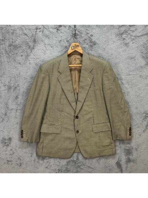 Other Designers Vintage - CHRISTIAN DIOR MONSIEUR GOLDEN PLAID SUITS JACKET #5540-196