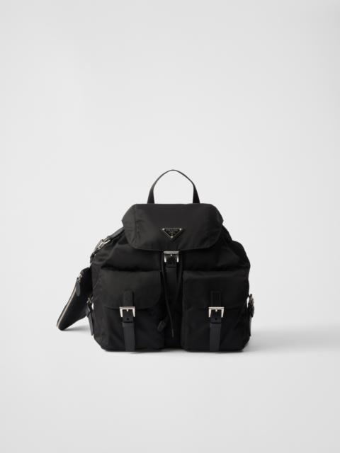 Prada Re-Nylon medium backpack with pouch